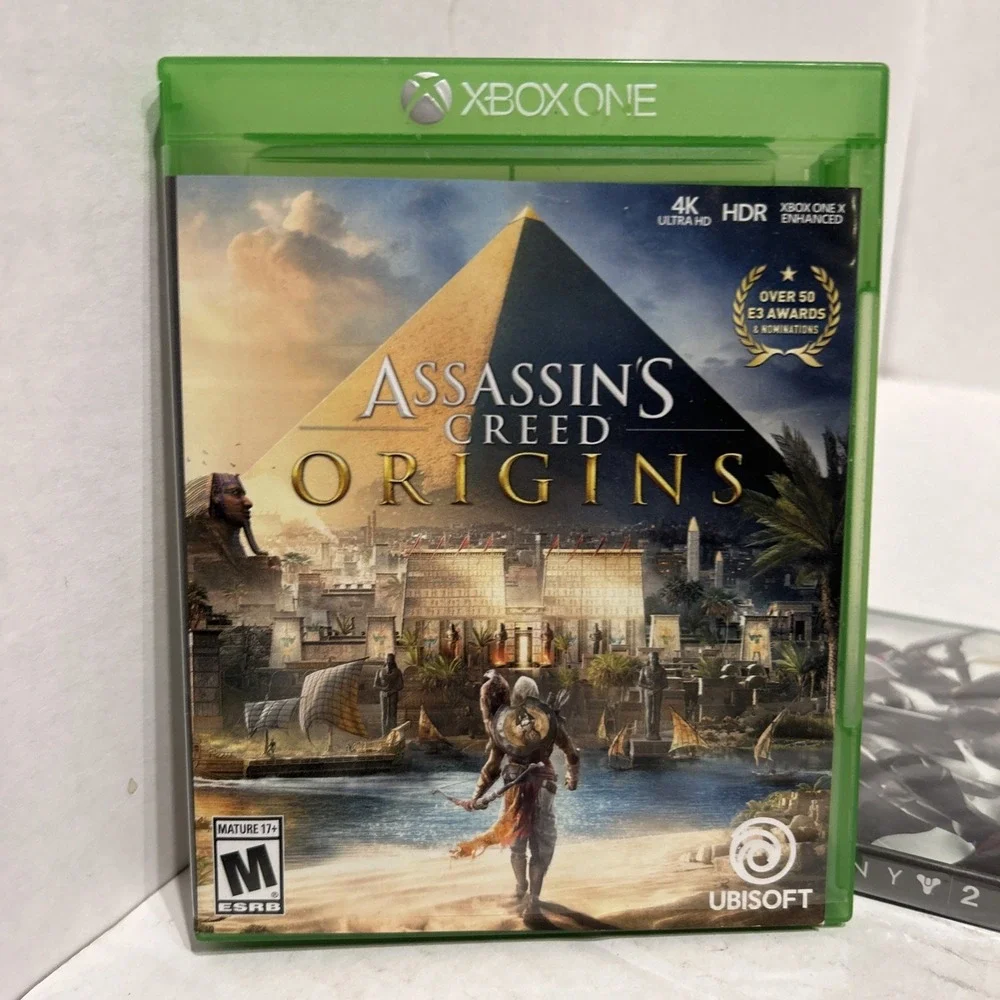 Microsoft Xbox One Game‎ Lot - WWE 2K15 John Cena, Assassin's Creed, Destiny 2